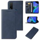 For TCL 20 R 5G Magnetic Closure Leather Phone Case(Blue) - 1