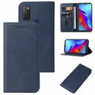 For TCL 20E Magnetic Closure Leather Phone Case(Blue) - 1