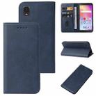 For TCL A3 A509DL/A30 Magnetic Closure Leather Phone Case(Blue) - 1