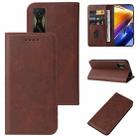 For Xiaomi Poco F4 GT Magnetic Closure Leather Phone Case(Brown) - 1