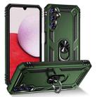 For Samsung Galaxy A14 5G Shockproof TPU + PC Phone Case(Army Green) - 1
