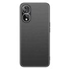 For Honor 80 TPU + Aluminum Alloy Shockproof Phone Case(Black) - 1