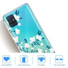 For Galaxy A31 Shockproof Painted Transparent TPU Protective Case(Magnolia Flower) - 5