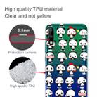 For Huawei P40 Lite E Shockproof Painted Transparent TPU Protective Case(Mini Panda) - 3