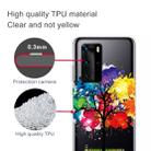 For Huawei P40 Pro Shockproof Painted Transparent TPU Protective Case(Oil Painting Tree) - 3
