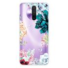 For Xiaomi Redmi K30 Shockproof Painted Transparent TPU Protective Case(Gem Flower) - 1