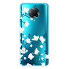 For Xiaomi Redmi K30 Pro Shockproof Painted Transparent TPU Protective Case(Magnolia Flower) - 1