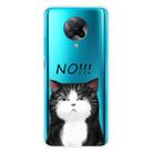 For Xiaomi Redmi K30 Pro Shockproof Painted Transparent TPU Protective Case(No Cat) - 1