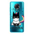 For Xiaomi Redmi K30 Pro Shockproof Painted Transparent TPU Protective Case(Batman) - 1