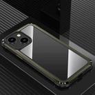 For iPhone 14 Plus Steel Armour Series Metal + PC Phone Case(Black) - 1