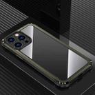 For iPhone 13 Pro Steel Armour Series Metal + PC Phone Case(Black) - 1