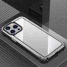 For iPhone 13 Pro Steel Armour Series Metal + PC Phone Case(Silver) - 1