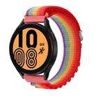 For Coros Pace 2/Coros Apex 42mm Universal Nylon Watch Band(Rainbow) - 1