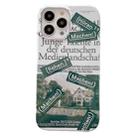 For iPhone 14 Pro Max 2 in 1 Detachable Painted Pattern Phone Case(Label Illustration) - 1