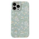 For iPhone 14 Pro Max 2 in 1 Detachable Painted Pattern Phone Case(Small Chrysanthemum) - 1