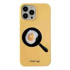 For iPhone 14 Pro 2 in 1 Detachable Painted Pattern Phone Case(Fried Eegg) - 1
