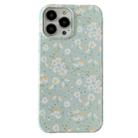 For iPhone 14 Pro 2 in 1 Detachable Painted Pattern Phone Case(Small Chrysanthemum) - 1