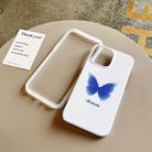 For iPhone 12 Pro 2 in 1 Detachable Painted Pattern Phone Case(Butterfly) - 3