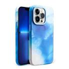 For iPhone 14 Pro Skin Feel Ultrathin PC Shockproof Protective Phone Case(Blue) - 1