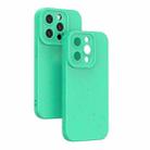 For iPhone 12 Pro Max Wheat Straw Degradable Phone Case(Green) - 1