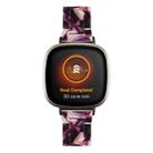 For Fitbit Versa 3 / Sense Universal Resin Watch Band(Shiny Purple) - 3