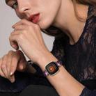 For Fitbit Versa 3 / Sense Universal Resin Watch Band(Shiny Purple) - 5