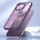 For iPhone 13 Pro Glitter Powder TPU Phone Case(Clear White) - 3