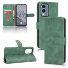 For Nokia X30 5G Skin Feel Magnetic Flip Leather Phone Case(Green) - 1
