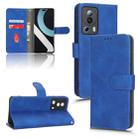 For Xiaomi Civi 2 5G Skin Feel Magnetic Flip Leather Phone Case(Blue) - 1