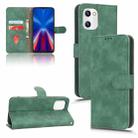 For UMIDIGI C1 Skin Feel Magnetic Flip Leather Phone Case(Green) - 1