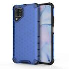 For Huawei P40 Lite Shockproof Honeycomb PC + TPU Protective Case(Blue) - 1