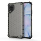 For Huawei P40 Lite Shockproof Honeycomb PC + TPU Protective Case(Black) - 1