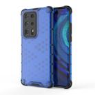 For Huawei P40 Pro+ Shockproof Honeycomb PC + TPU Protective Case(Blue) - 1