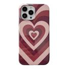 For iPhone 14 2 in 1 Detachable Love Pattern Phone Case(Red) - 1