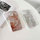 For iPhone 11 Pro Max 2 in 1 Detachable Marble Pattern Phone Case(Grey) - 3