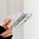 For iPhone 11 Pro Max 2 in 1 Detachable Marble Pattern Phone Case(Grey) - 4