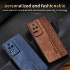 For Xiaomi Redmi K50 / K50 Pro AZNS 3D Embossed Skin Feel Phone Case(Black) - 5