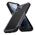 For iPhone 11 Pro PC + TPU Shockproof Protective Phone Case(Grey+Black) - 1