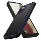 For Samsung Galaxy A12 Nacho PC + TPU Shockproof Protective Phone Case(Blue+Black) - 1
