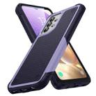 For Samsung Galaxy A32 5G PC + TPU Shockproof Protective Phone Case(Light Purple+Sapphire Blue) - 1