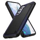 For Samsung Galaxy S21 5G PC + TPU Shockproof Protective Phone Case(Blue+Black) - 1