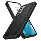 For Samsung Galaxy S22 5G PC + TPU Shockproof Protective Phone Case(Black+Black) - 1