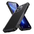 For iPhone 11 Pro Max PC + TPU Shockproof Protective Phone Case(Grey+Black) - 1