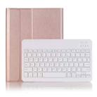 Detachable Bluetooth Keyboard Leather Tablet Case For iPad Air 3 / Pro 10.5 / 10.2 2021 & 2020 & 2019(Rose Gold) - 1