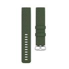 xDfind 18mm Silver Color Buckle TPU Wrist Strap Watch Band for Fitbit Charge 4 / Charge 4 SE / Charge 3 / Charge 3 SE, Size: S(Olive Green) - 2