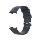 xDfind 18mm Silver Color Buckle TPU Wrist Strap Watch Band for Fitbit Charge 4 / Charge 4 SE / Charge 3 / Charge 3 SE, Size: S(Blue Gray) - 3