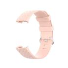xDfind 18mm Silver Color Buckle TPU Wrist Strap Watch Band for Fitbit Charge 4 / Charge 4 SE / Charge 3 / Charge 3 SE, Size: S(Light Pink) - 3