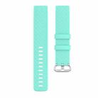 xDfind 18mm Silver Color Buckle TPU Wrist Strap Watch Band for Fitbit Charge 4 / Charge 4 SE / Charge 3 / Charge 3 SE, Size: S(Green) - 2