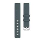 xDfind 18mm Silver Color Buckle TPU Wrist Strap Watch Band for Fitbit Charge 4 / Charge 4 SE / Charge 3 / Charge 3 SE, Size: S(Rock Teal) - 2