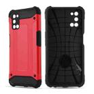 For OPPO A52/A72/A92 Magic Armor TPU + PC Combination Phone Case(Red) - 1